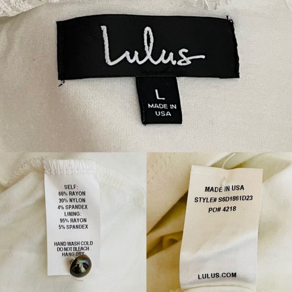 Lulus Endlessly Alluring Lace Back Straps Bodycon… - image 5